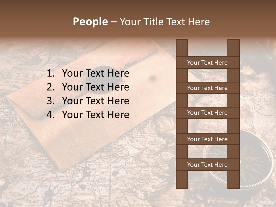 Travel Sealing Boat PowerPoint Template