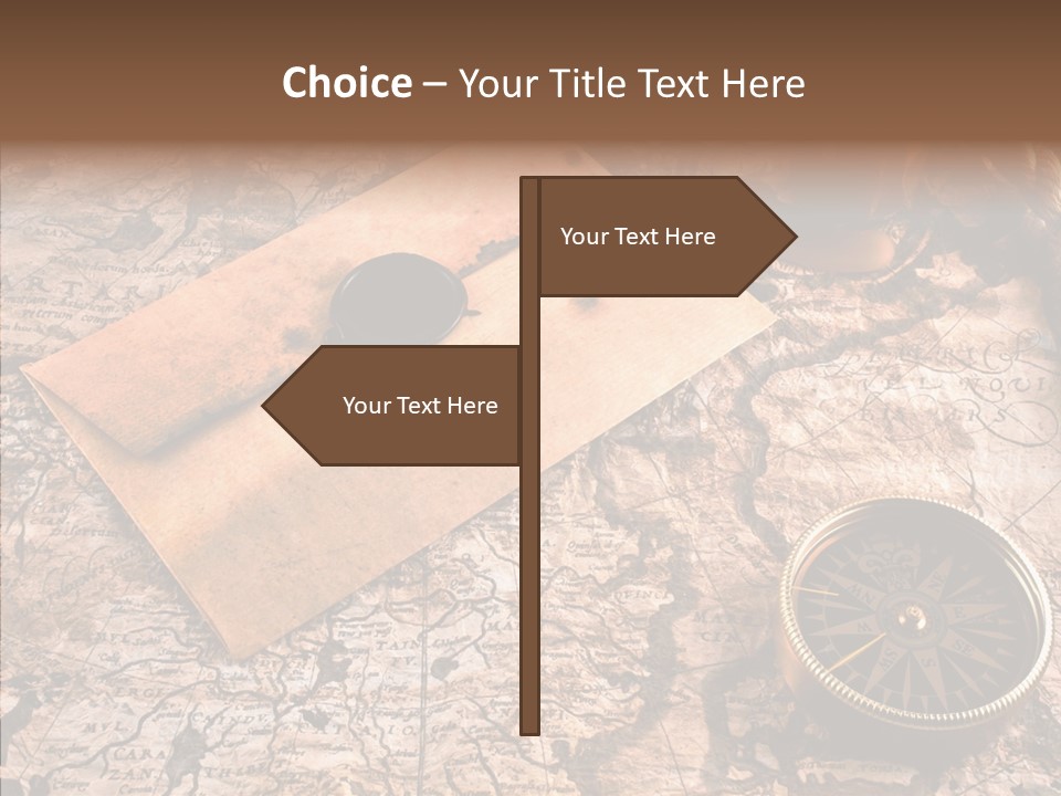 Travel Sealing Boat PowerPoint Template