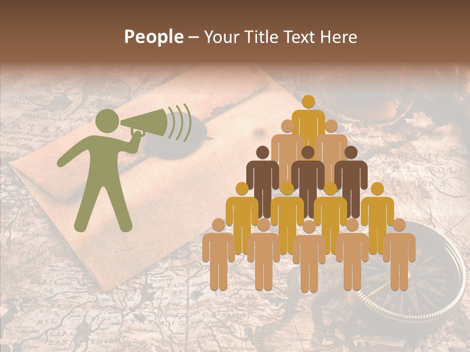 Travel Sealing Boat PowerPoint Template