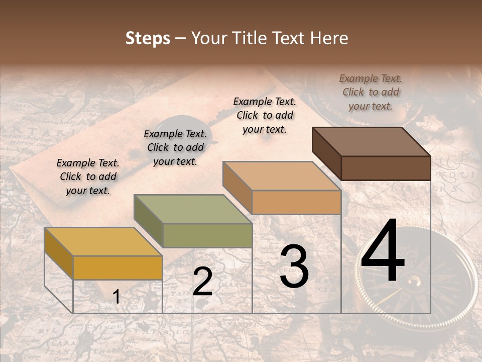 Travel Sealing Boat PowerPoint Template