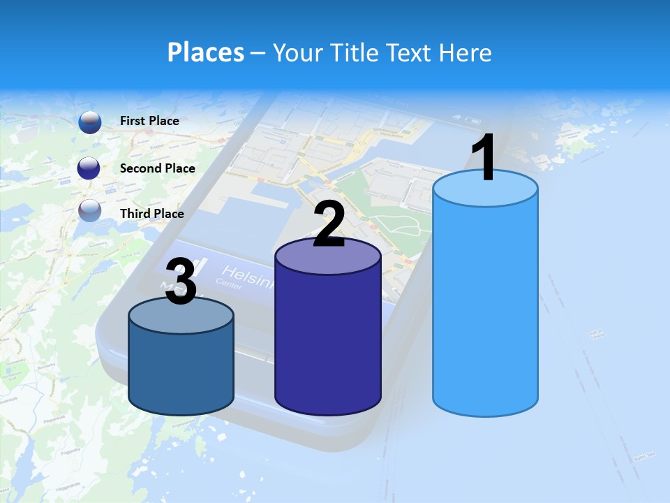 Device Search Phone PowerPoint Template