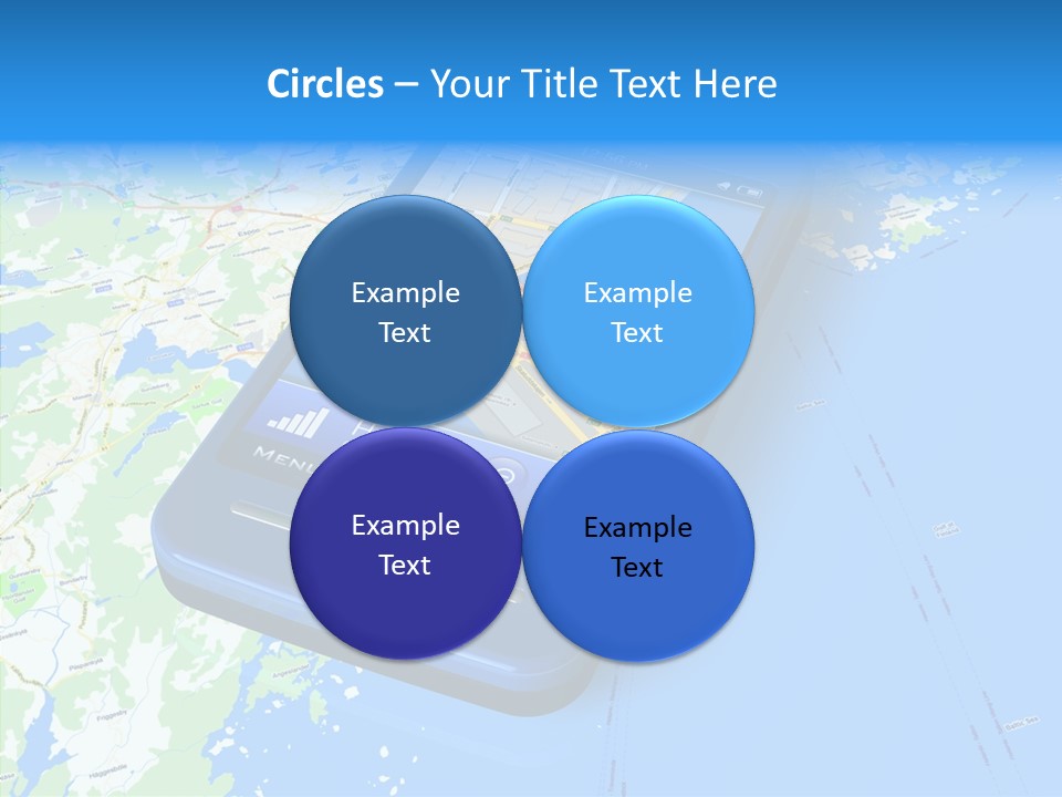 Device Search Phone PowerPoint Template