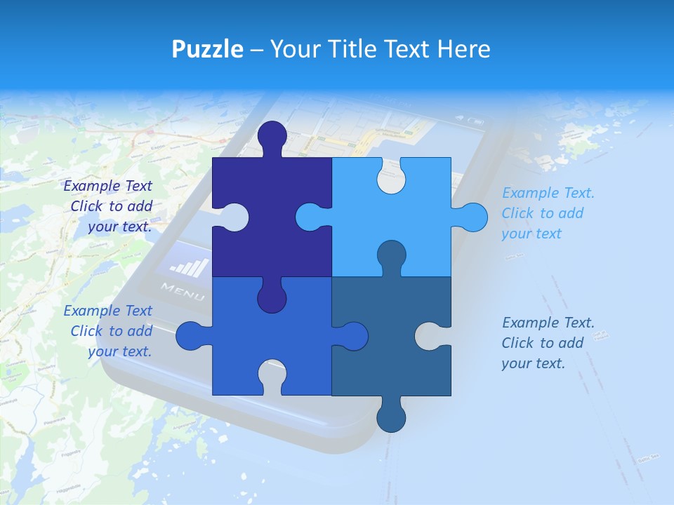 Device Search Phone PowerPoint Template