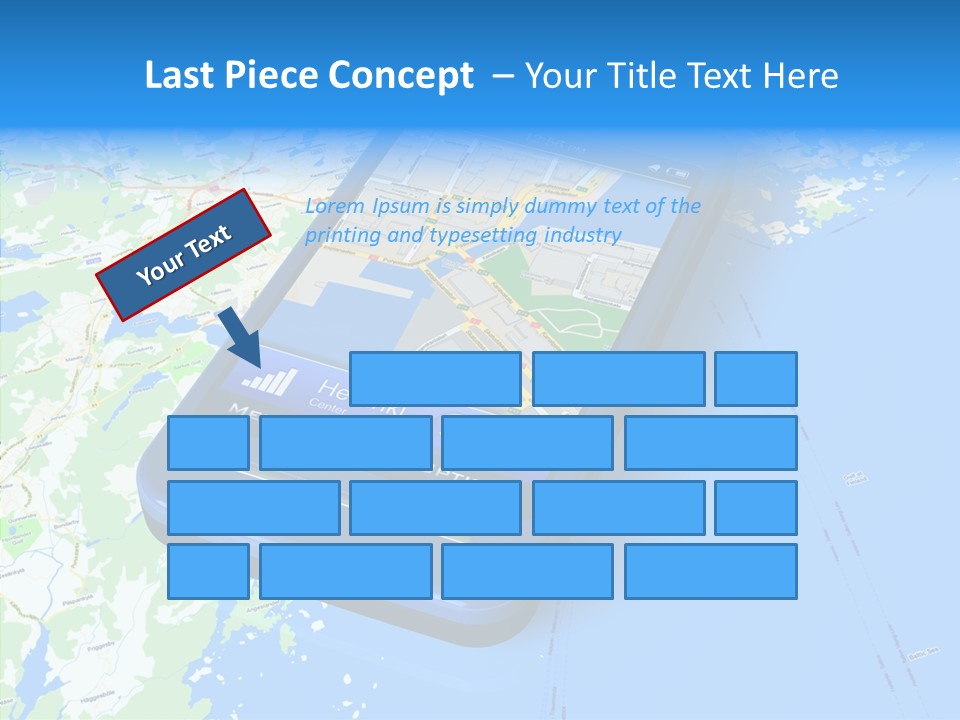 Device Search Phone PowerPoint Template
