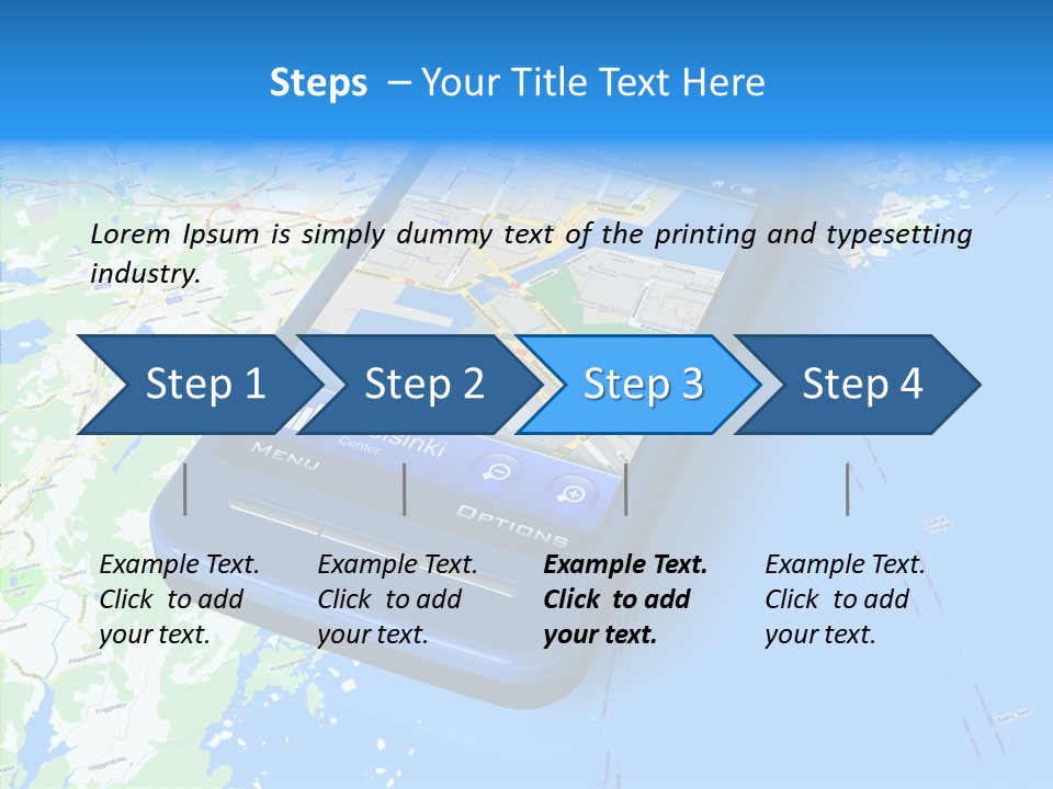 Device Search Phone PowerPoint Template