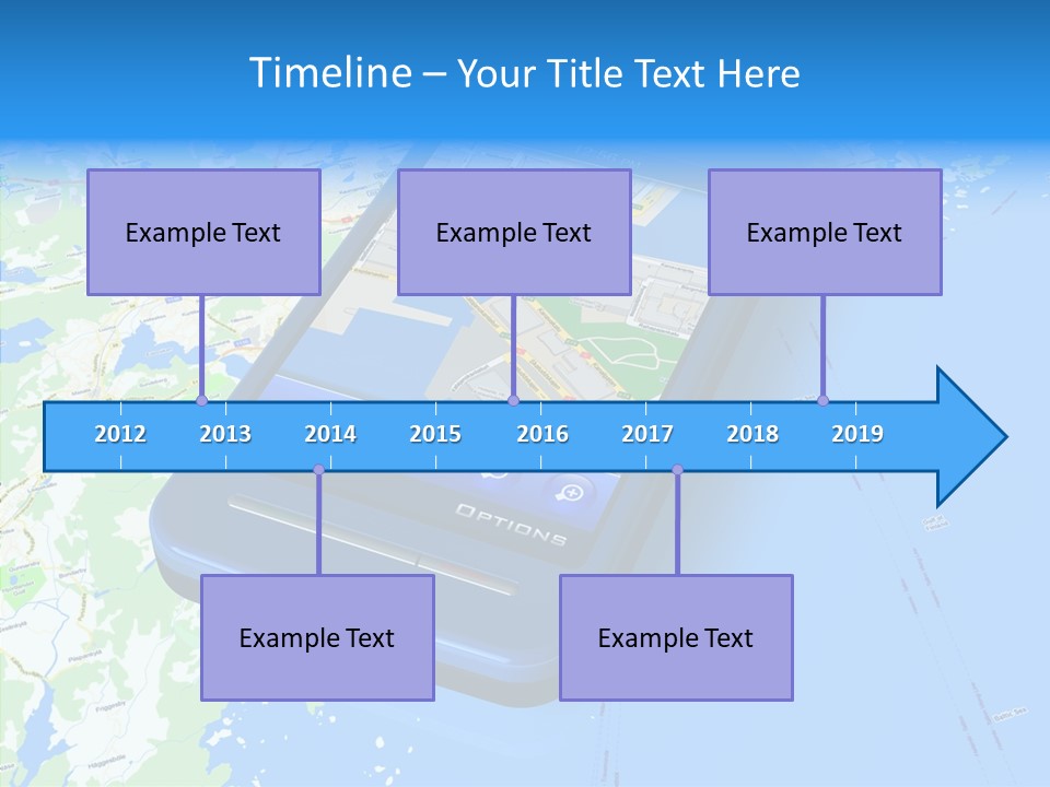 Device Search Phone PowerPoint Template