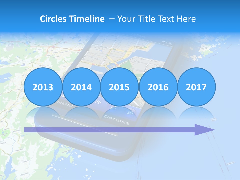Device Search Phone PowerPoint Template