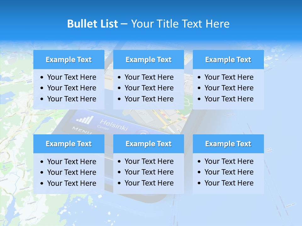 Device Search Phone PowerPoint Template