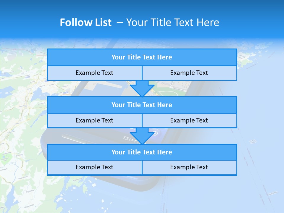 Device Search Phone PowerPoint Template