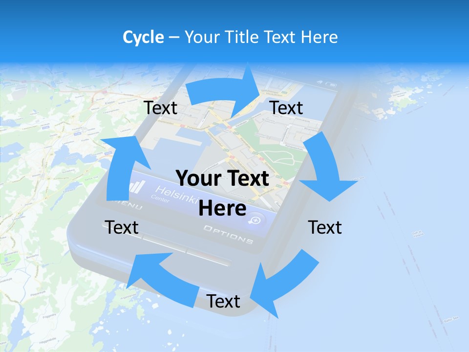 Device Search Phone PowerPoint Template