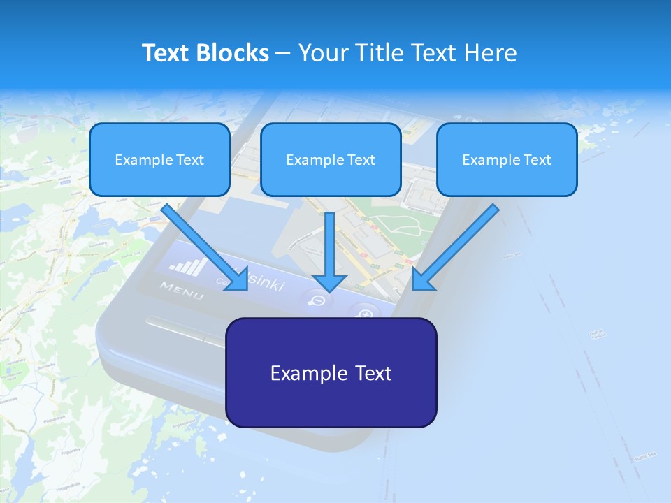 Device Search Phone PowerPoint Template