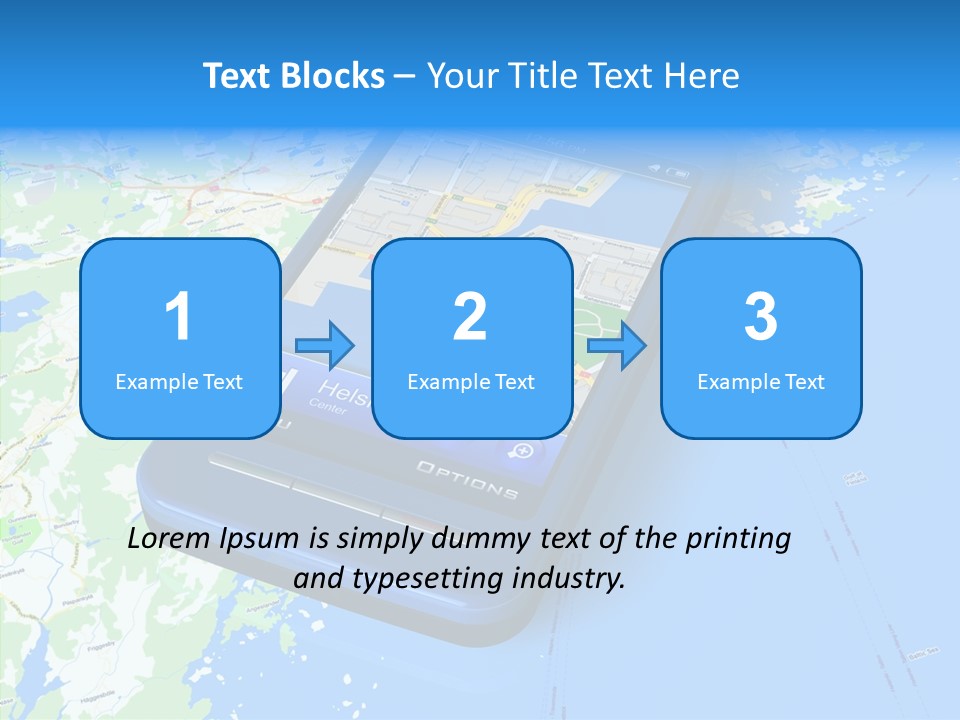 Device Search Phone PowerPoint Template