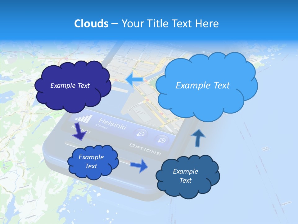 Device Search Phone PowerPoint Template