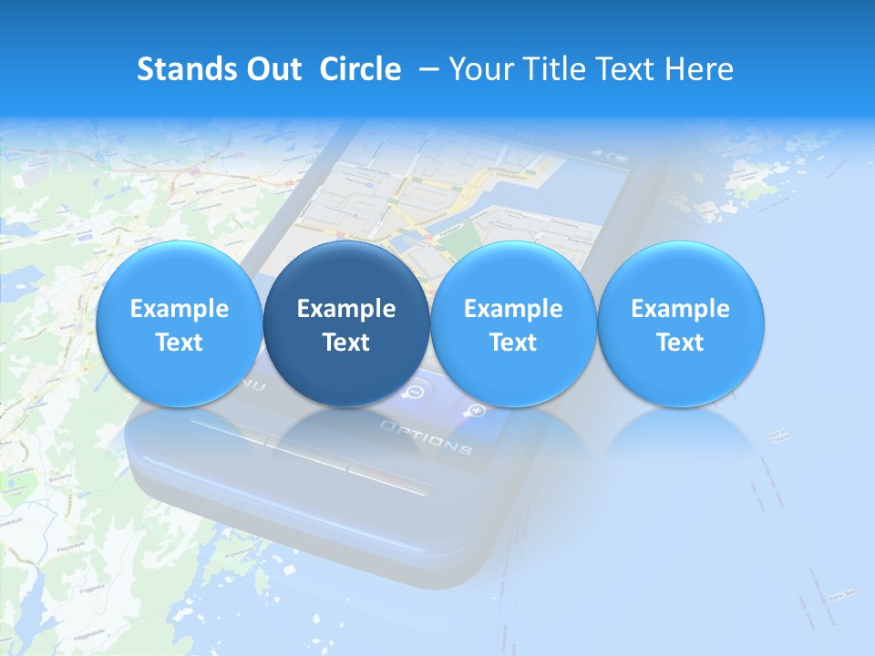 Device Search Phone PowerPoint Template