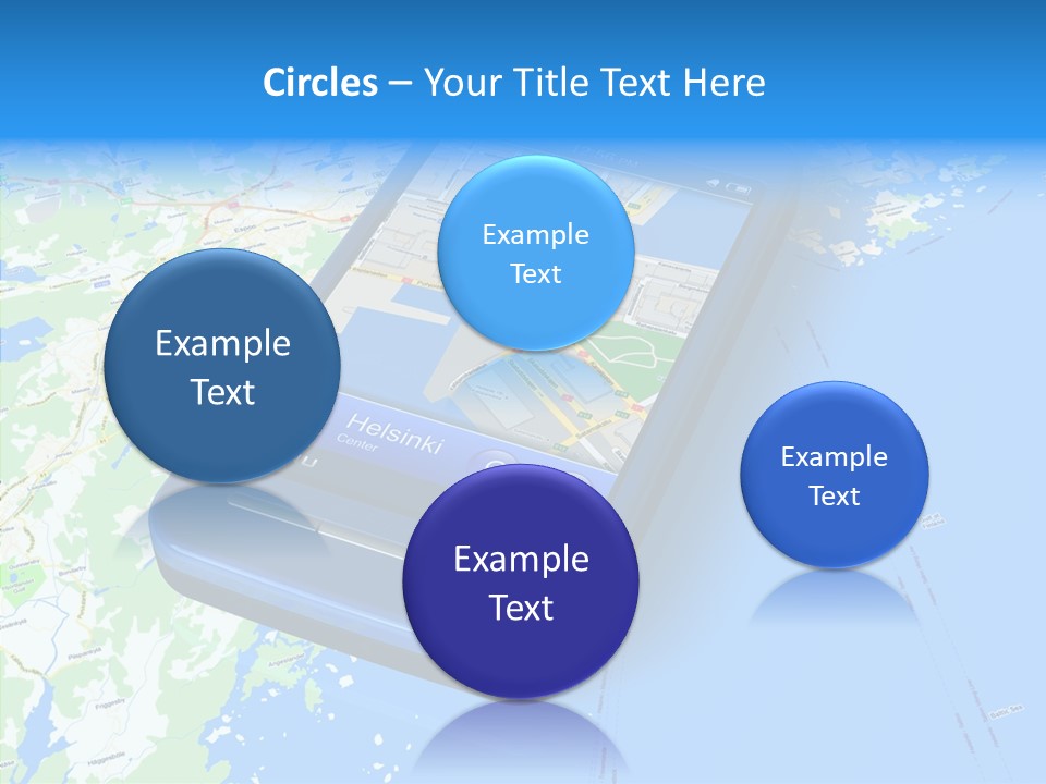 Device Search Phone PowerPoint Template