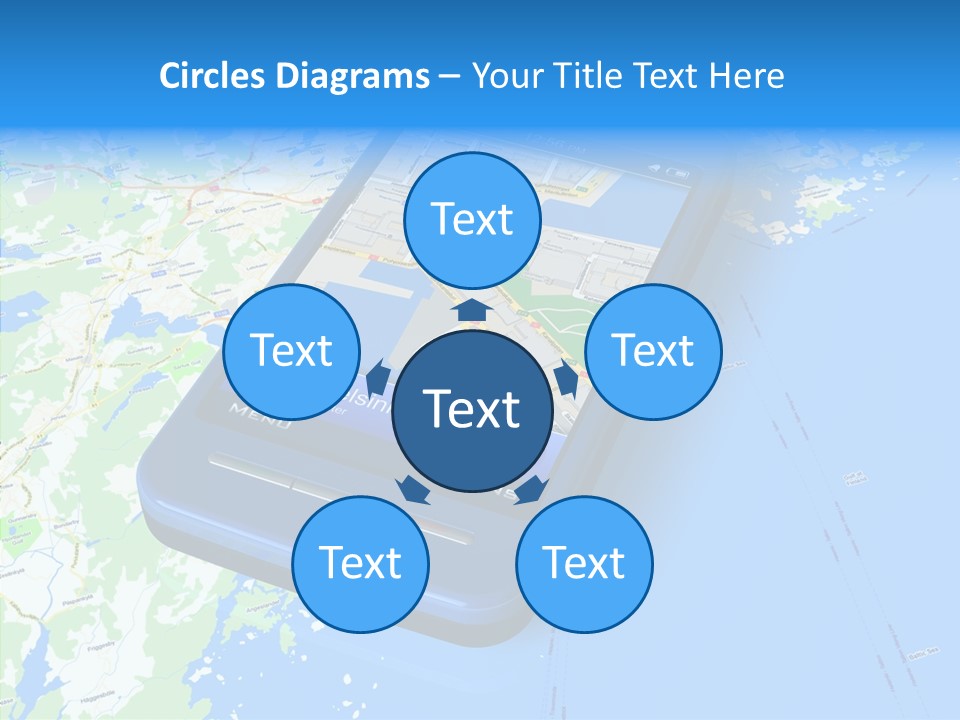 Device Search Phone PowerPoint Template