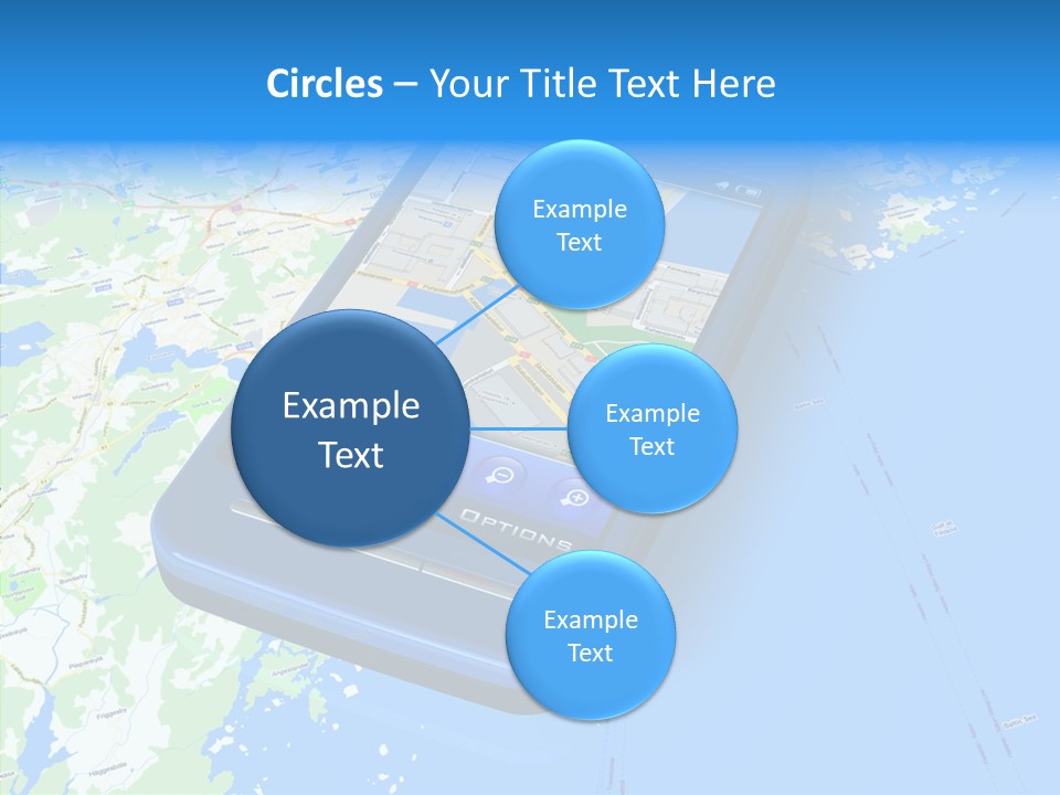Device Search Phone PowerPoint Template