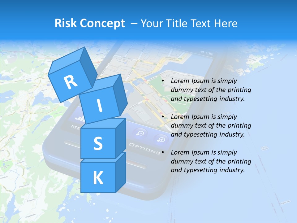 Device Search Phone PowerPoint Template