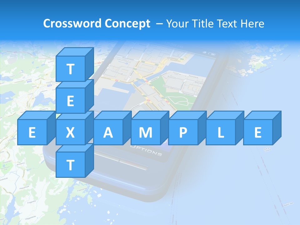 Device Search Phone PowerPoint Template
