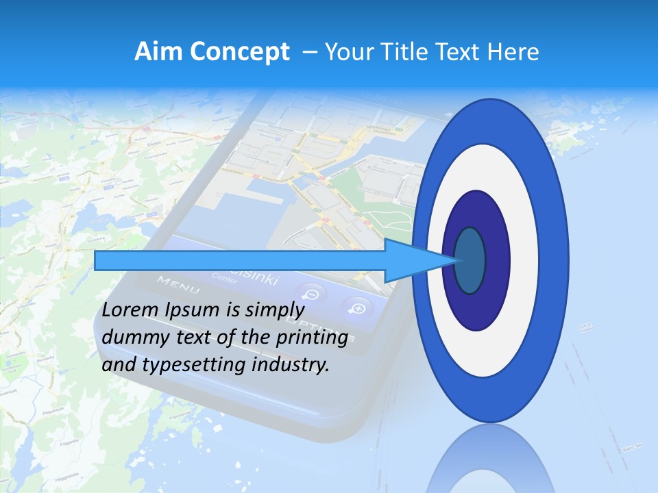 Device Search Phone PowerPoint Template