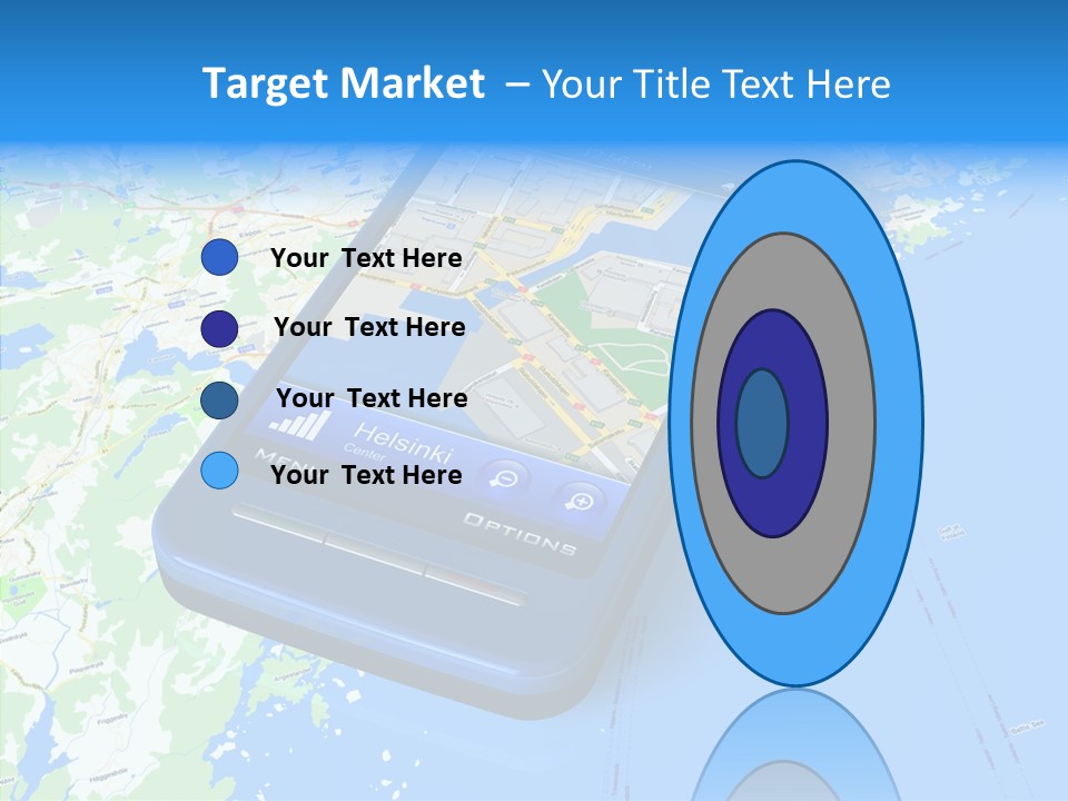 Device Search Phone PowerPoint Template