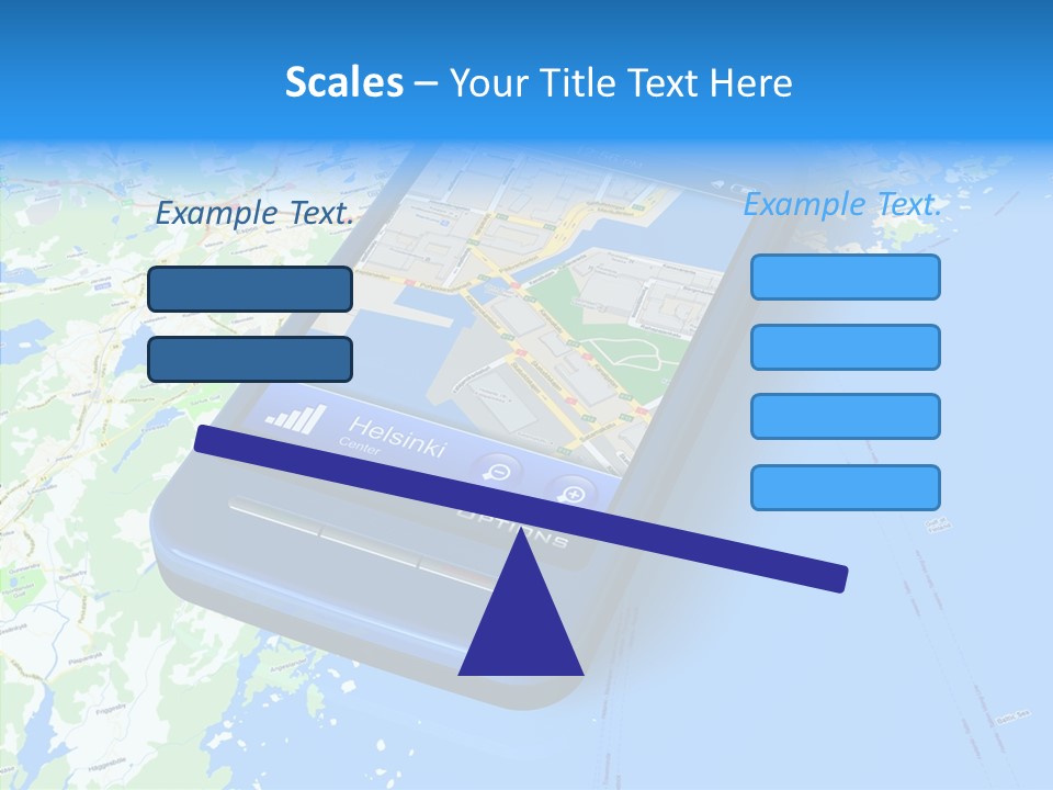 Device Search Phone PowerPoint Template