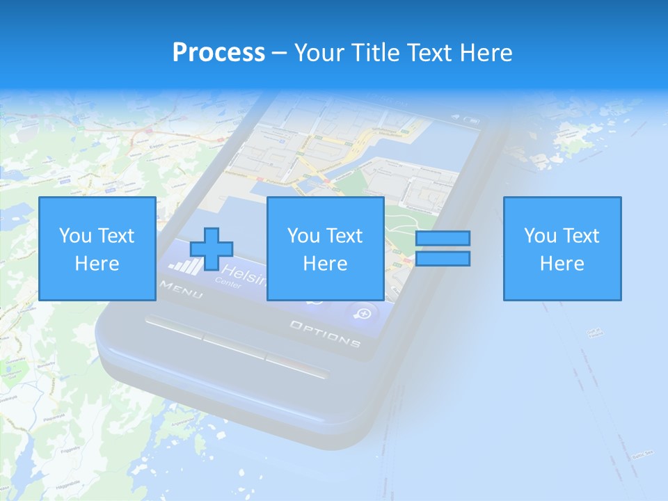 Device Search Phone PowerPoint Template