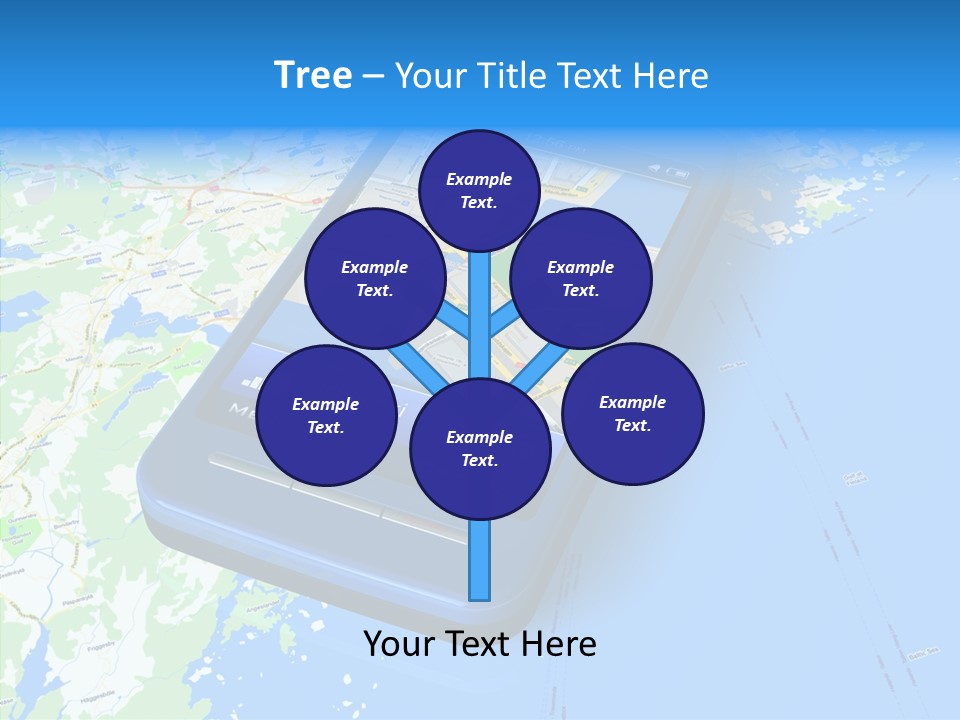 Device Search Phone PowerPoint Template