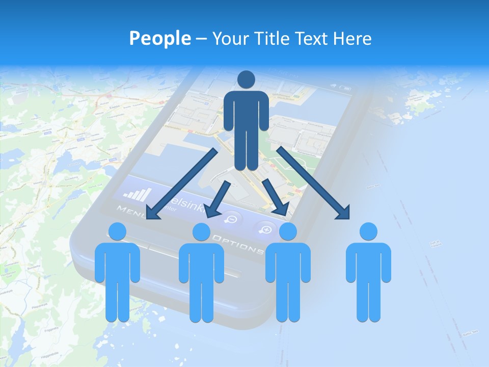 Device Search Phone PowerPoint Template