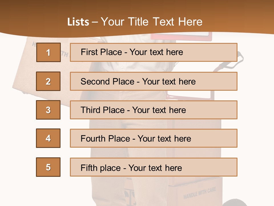 Adult Service Mail PowerPoint Template