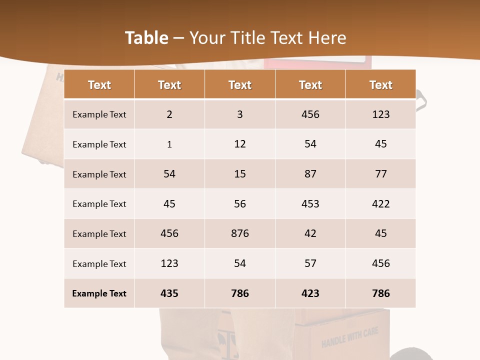 Adult Service Mail PowerPoint Template