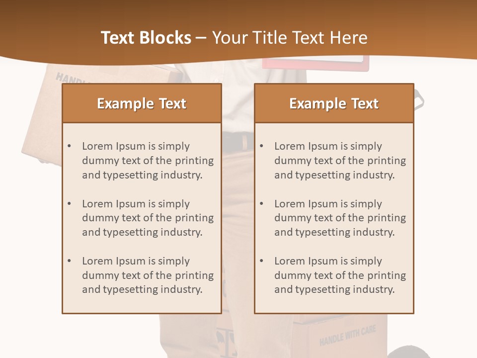 Adult Service Mail PowerPoint Template
