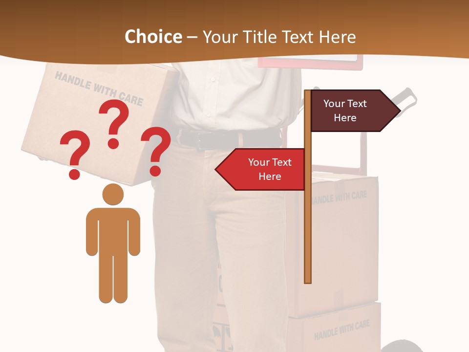 Adult Service Mail PowerPoint Template