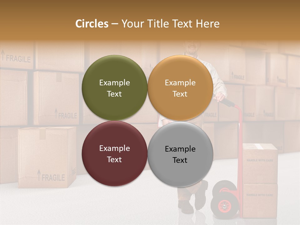 Male Cap  PowerPoint Template