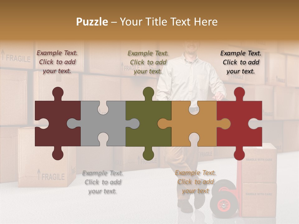 Male Cap  PowerPoint Template