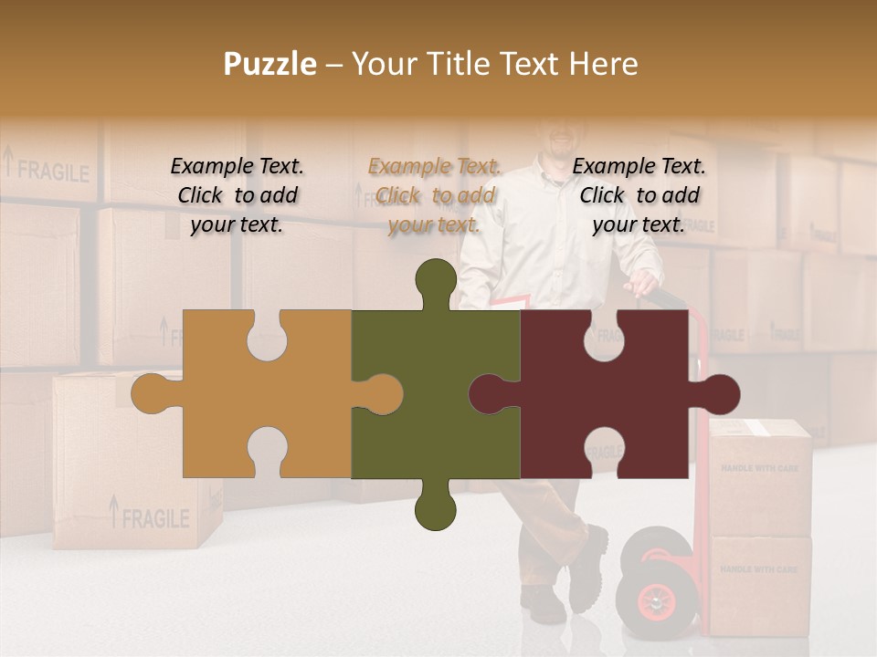 Male Cap  PowerPoint Template