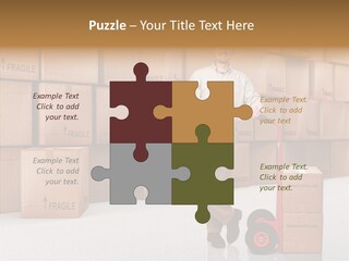 Male Cap  PowerPoint Template