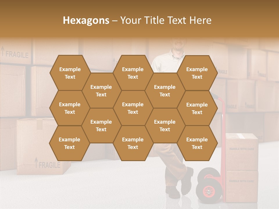 Male Cap  PowerPoint Template