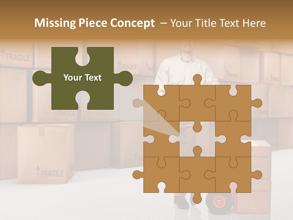 Male Cap  PowerPoint Template