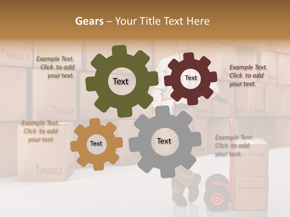 Male Cap  PowerPoint Template