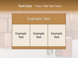 Male Cap  PowerPoint Template