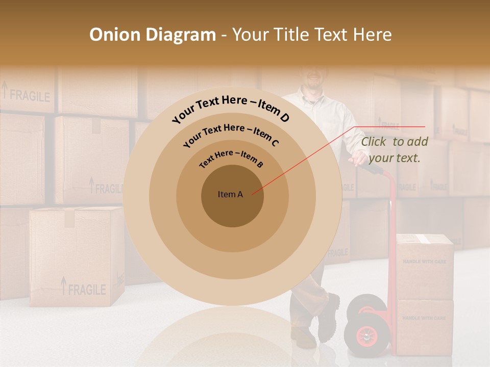 Male Cap  PowerPoint Template