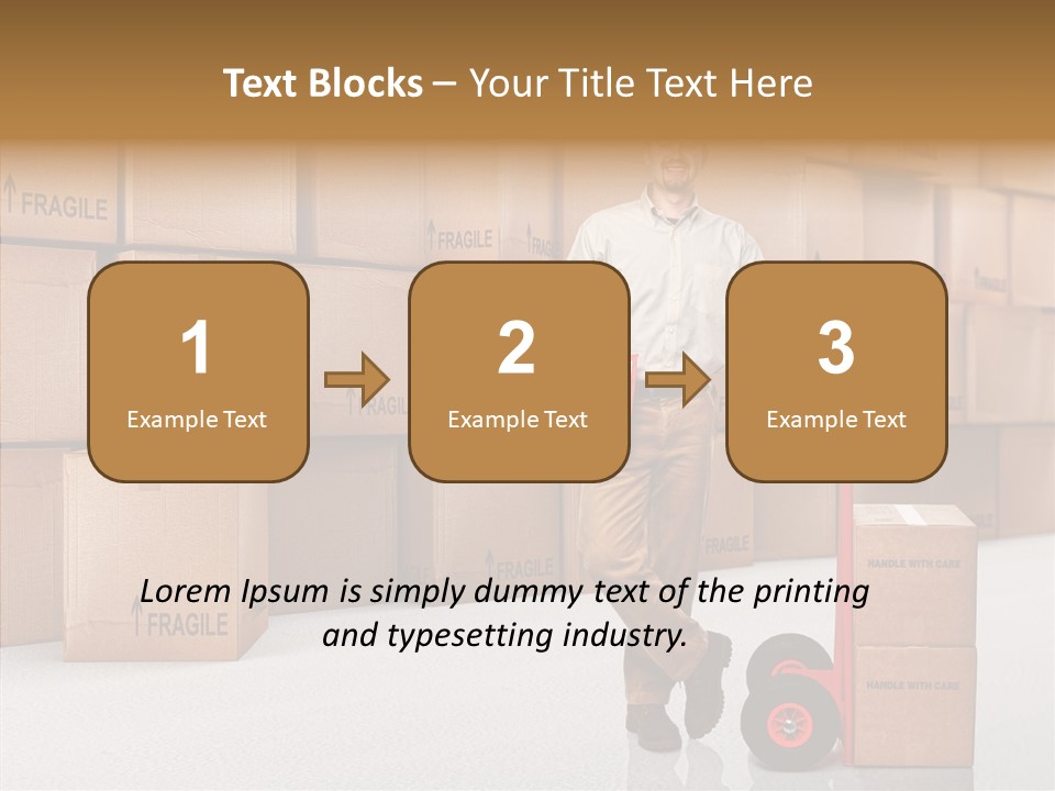 Male Cap  PowerPoint Template