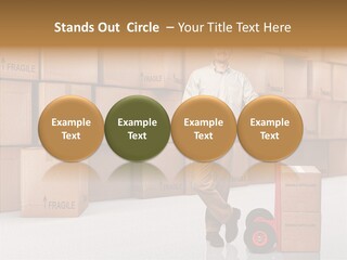 Male Cap  PowerPoint Template