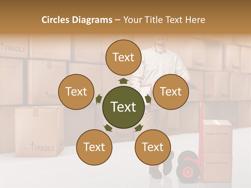 Male Cap  PowerPoint Template