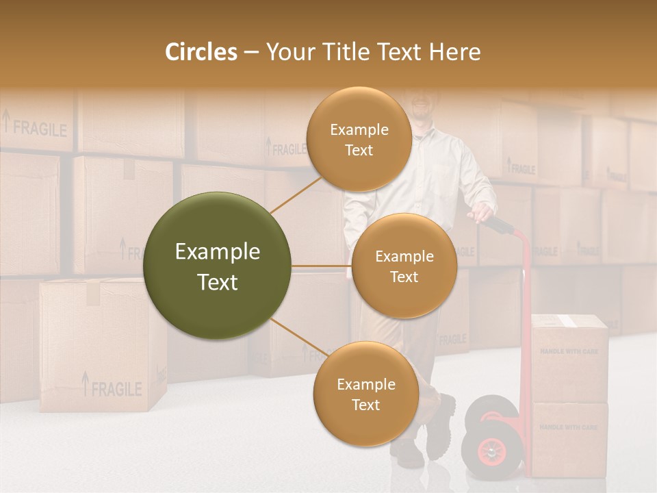 Male Cap  PowerPoint Template