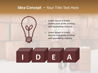 Male Cap  PowerPoint Template