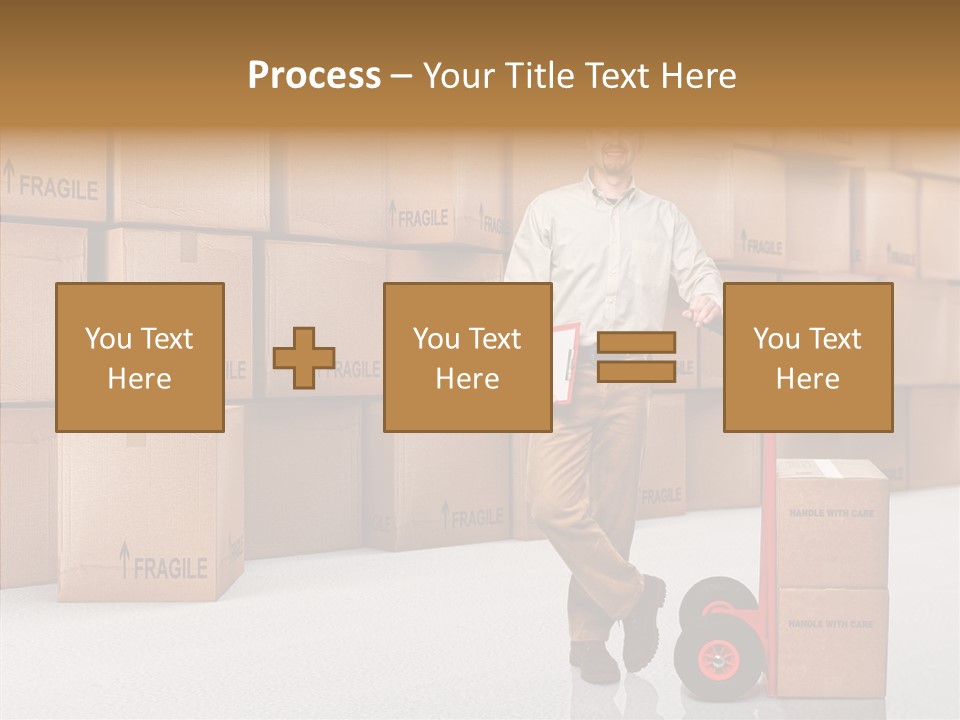 Male Cap  PowerPoint Template