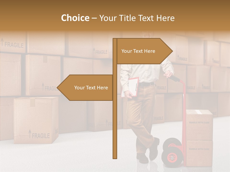 Male Cap  PowerPoint Template