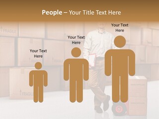 Male Cap  PowerPoint Template